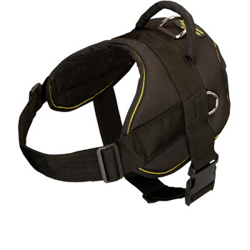 Nylon All Weather Collie Harness for Service Dogs