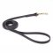 Black Biothane Collie Leash for Walking, Tracking