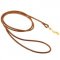 Round Leather Collie Leash for Dog Shows