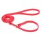 Durable Red Biothane Collie Leash and Collar Combo