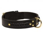 Incredible Design Collie Braided Leather Collar