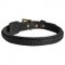 Collie Braided Leather Collar 1 Inch