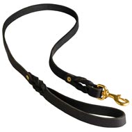 Walking Training Leather Collie Leash Braided