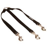 Triple Nylon Collie Coupler for Walking 3 Dogs