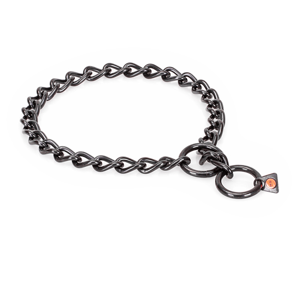 Obedience training Dog choke collar produced from double durable stainless steel