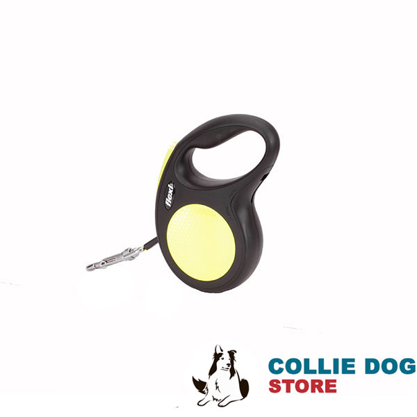 Total Comfort Retractable Leash Neon Design for Daily Walking