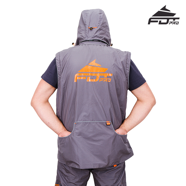 Top Rate Dog Trainer Suit Grey Color from FDT Pro Wear