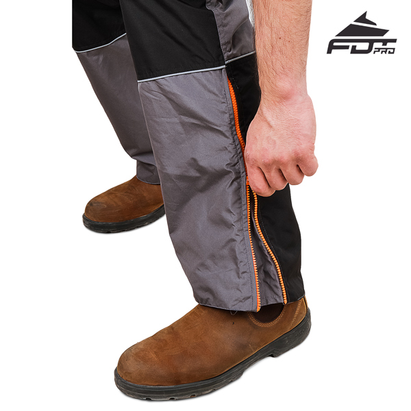 FDT Professional Design Dog Training Pants with Top Rate Zippers