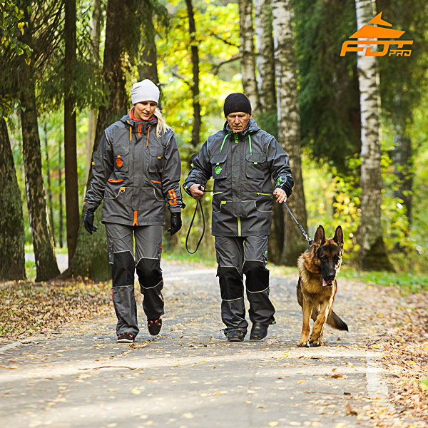 Unisex Dog Tracking Suit for Men and Women for Any Weather