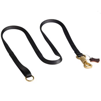 Dog Leash Nylon Meant for Police Work of Collie